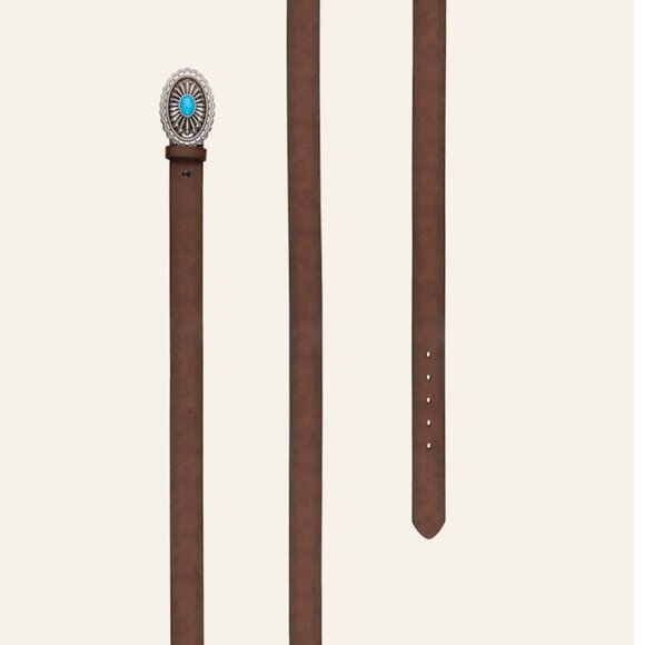 NWOT Ariat Lucinda Belt in Brown - Picture 2 of 6